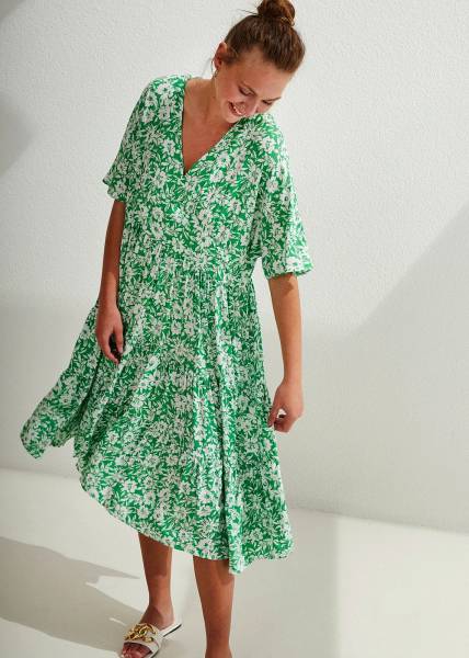 "Lina Dress"- Green