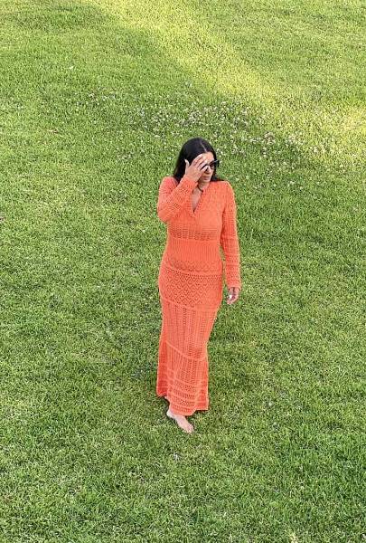 Summer Dress - Orange